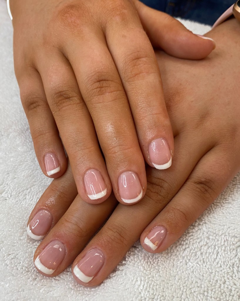 Gel Polish with French Finish